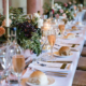 Wedding reception drinks and table wine packages